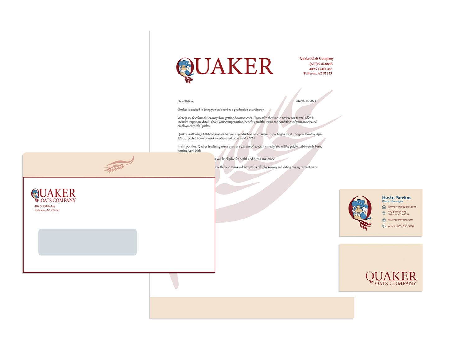 Quaker Rebrand
